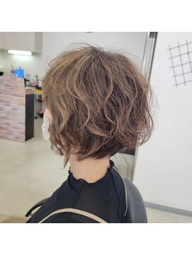 クレスト 時津店 ニュアンスパーマ☆ふんわりボブ