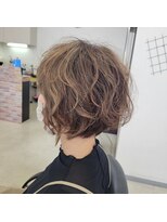 クレスト 時津店 ニュアンスパーマ☆ふんわりボブ
