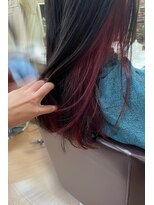 ヘアーラウンジ エゴ(Hair Lounge EGO) 白髪染めなだけどオシャレなインナーカラー 武蔵新城　