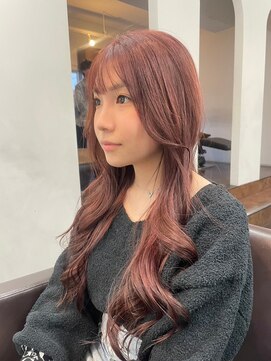 ネウィベルシア 名駅(newi belsia) 顔周り可愛い♪たっぷりレイヤースタイル/韓国