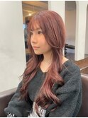 顔周り可愛い♪たっぷりレイヤースタイル/韓国
