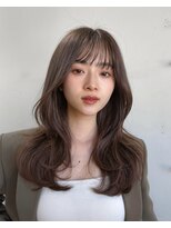 アンアミ キチジョウジ(Un ami Kichijoji) 韓国風パーマ/コテ巻き風パーマ/髪質改善/グレージュ/韓国