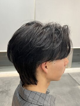 バース 梅田中崎町店(BIRTH) 襟足ありニュアンスセンターパート