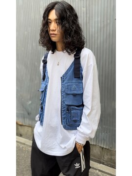 アッド バイ ケーツー(add by K-two) ロングスパイラルヘア★攻めたカジュアルヘア