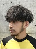 ツイスパマッシュツイストスパイラルパーマ強めツイスパ刈り上げ