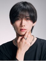 リップス 渋谷(LIPPS) 黒髪シースルーマッシュ