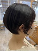 丸みショートボブ