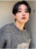 イメチェン前髪小顔ショート_渋谷/表参道