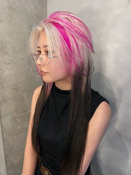 ペレ 梅田(PELE) 黒髪/ボブルフ/ネビージュ/小顔/ワンレン/梅田/髪質改善/前髪