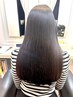 【髪質改善】美髪ストレート縮毛矯正＋カット【酸性ストレート＋1500円】