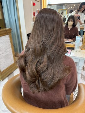 ロンドアベニール 北千住(Lond avenir) イメチェン外ハネボブ美髪ワイドバングミディアムレイヤーカット