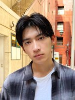 ガーデン 銀座(GARDEN)&nbsp;艶センターパートスペインカールブルーブラック韓国マッシュ