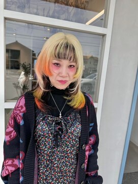 ロテ 名古屋 名駅店(Lote.) イメチェン/ホワイトブロンド/外ハネボブ/美髪/名古屋