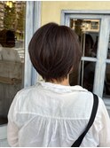 襟足スッキリ ハンサムショート