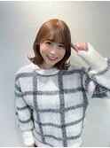 ハニーベージュ ブラウンベージュ ブリーチなしカラー YUKI