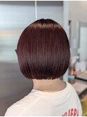 20代30代かわいい切りっぱなしボブ