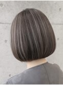 大人女子おすすめ!ハイライトボブ