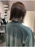 丸くないボブ/ヘイリーボブ/切りっぱなしボブ/大阪枚方美容室