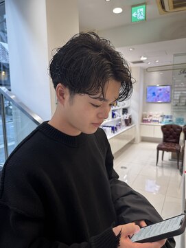 エアー 銀座タワー(AIR) 【藤岡】前下がりウェーブ×センターバランス