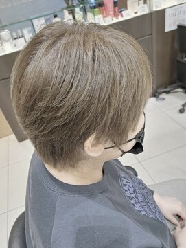 ミック ヘアアンドメイクアップ 高田店(miq Hair&Make up) イルミナカラー/ハイトーン/アッシュベージュ/透明感カラー