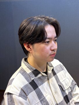 ビーダンディー(Bee dandy) 就活バッサリカット ビジネスショートウルフ センターパート