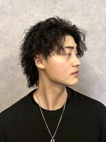 スター(STAR) 【あま市メンズパーマ】スパイラルミディアムウルフ