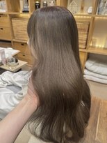 バイオレット ナゴヤ(Violet Nagoya)&nbsp;ヘーゼルベージュアッシュベージュダブルカラー髪質改善栄