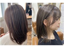 トライベッカ 新柏店(TRIBECA Hair&Spa)の雰囲気（大人気！白髪ぼかしハイライト【髪室改善/白髪染め/ハイライト】）