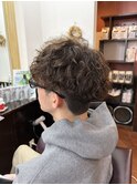 ツイストスパイラルパーマ　メンズマッシュ　佐世保