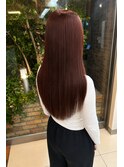 ブリーチ無しRED brown