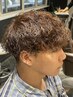 「フジタ限定」メンズカット＋波巻きパーマクーポン指名料込￥8500～