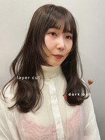カノエ(canoe)&nbsp;オリーブグレージュ顔周りレイヤー20代～50代【西新大濠荒戸】