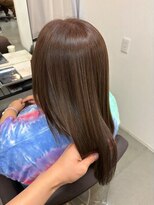 リング(ring)&nbsp;艶ラベンダーベージュ×ロング