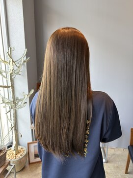 ヘアーループセラデザインワークス(Hair ruup Sela design works) オリーブベージュ、ミントベージュ