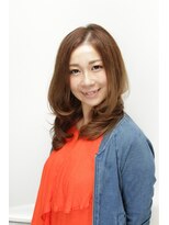 ヘアージェニック(hair genic) 上品で好感を集めるシースルーウェーブ