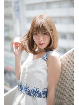 ヘアーアティレ(HAIR attirer) イノセントカラー×ふんわりツヤミディ