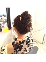 フェリーチェ(Felice)&nbsp;結婚式小顔お団子アップ　二次会　パーティー　ブライダル