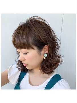 ヘアスタジオニコ(hair studio nico...) ゆるふわウェーブボブ