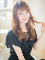 ブルー(BLUE)&nbsp;*CUORE水戸*…こなれムードスパイラルカールのグラマラスロングb