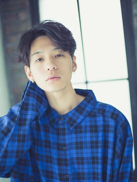 ディバイン ティエドゥール お花茶屋(divine tiedeur) ルーズにダンディパーマ