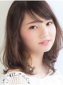 愛され×大人可愛い♪ナチュラルレイヤー×シェリーベージュ