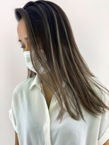 クレア 茅ヶ崎(CREA)&nbsp;コントラストバレイヤージュ×ノーブルベージュ