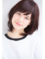 ラフ フロム ガーデン(Laf from GARDEN)&nbsp;寺尾拓巳　大人かわいいピンクくびれヘアインナーカラーボブ