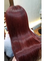 シェルビー 新宿(SHELBe)&nbsp;レッドブラウン×極上艶[新宿/髪質改善/白髪ぼかし/ヘッドスパ]