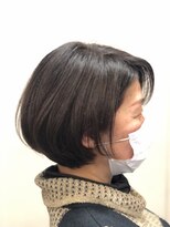 モンプルポ(momp repos)&nbsp;【momp repos】ミニボブ/グレージュ/髪質改善トリートメント