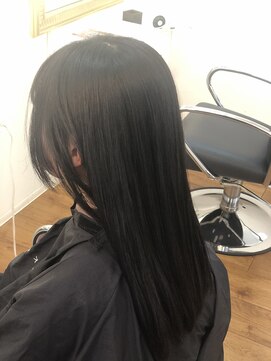 ミヤコウシティ美容室 ストレート