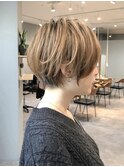 王道!「ふんわり×ショート」20代30代40代@gien_toshinari