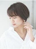  ボブ/カーキグレージュ/大人かわいい[恵比寿/恵比寿駅]