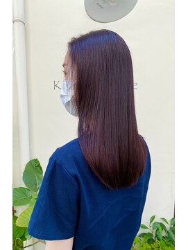 カミビト マヴィー(kamibito mavie) カシスラベンダー×ナチュラルストレート
