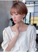 大人かわいい小顔ショートボブショートヘア20代30代40代表参道